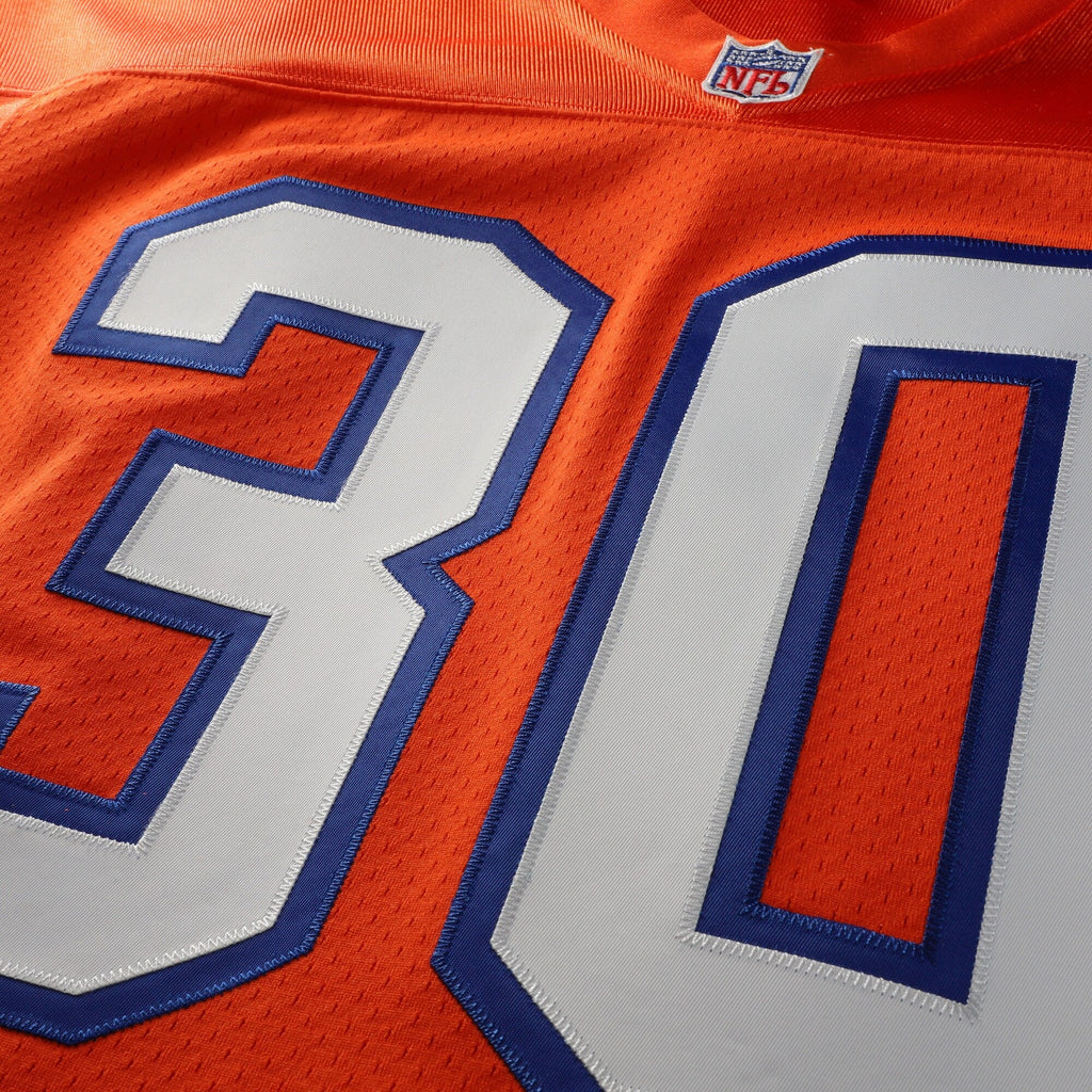 Denver Broncos Terrell Davis Orange 1995 Authentic Throwback Retired Player Jersey product image 8, provided for visual