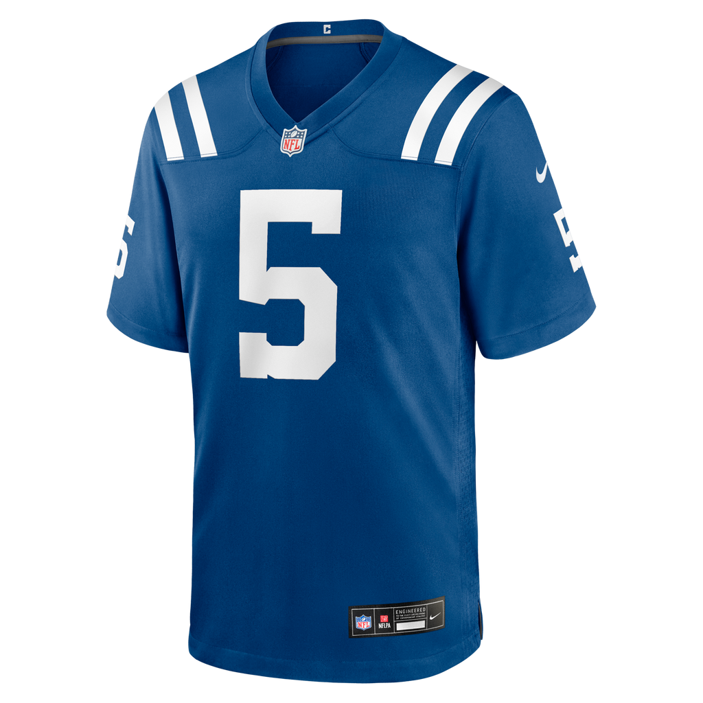 Indianapolis Colts Anthony Richardson Royal Game Jersey product image 2, provided for visual reference and product detail