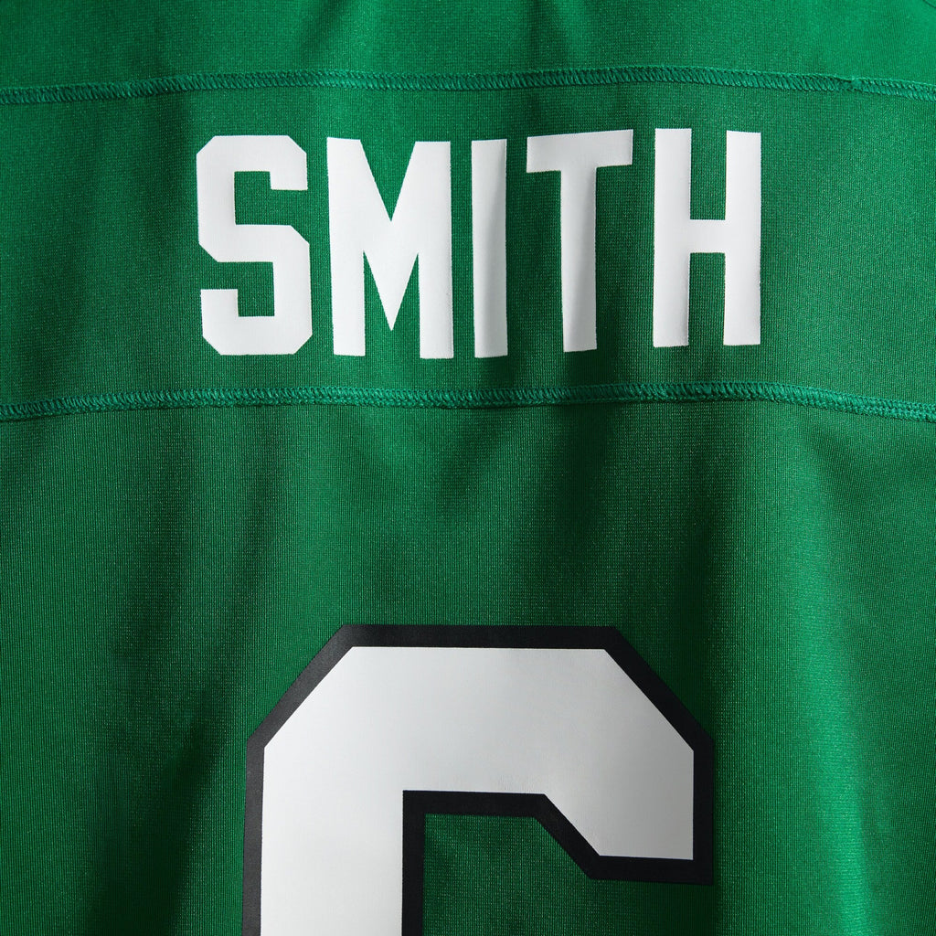 Philadelphia Eagles DeVonta Smith Kelly Green Alternate Game Player Jersey product image 13, provided for visual reference