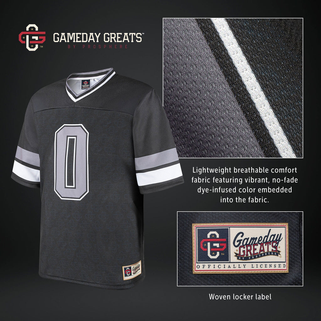 Texas Longhorns Lightweight Collegiate Baseball Americana Fashion Jersey - White product image 5, provided for visual