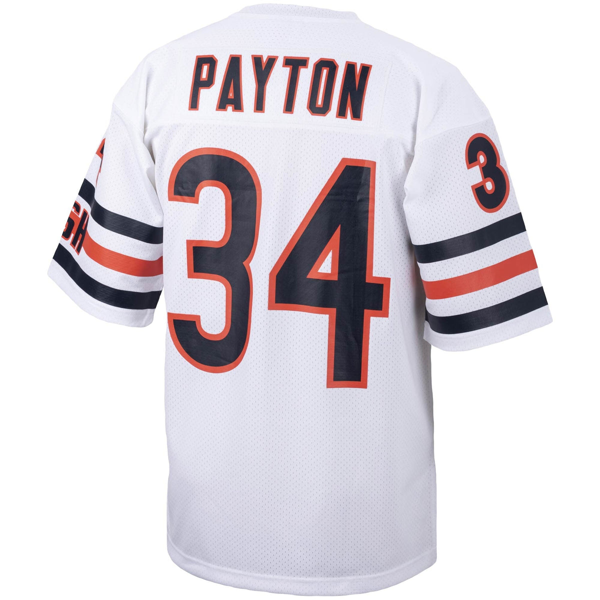 Chicago Bears 1985 Walter Payton White Authentic Throwback Retired Player Jersey product image 4, provided for visual