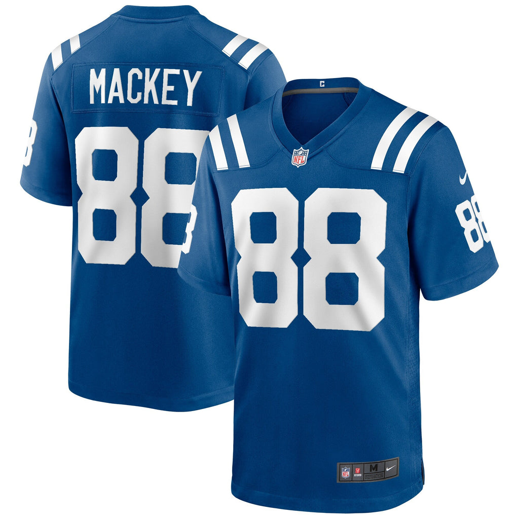 Indianapolis Colts John Mackey Royal Game Retired Player Jersey product image 2, provided for visual reference and product