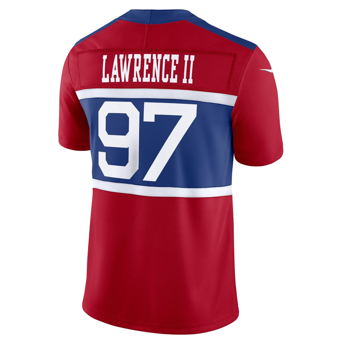New York Giants Dexter Lawrence II Century Red Alternate Vapor F.U.S.E. Limited Jersey product image 4, provided for visual
