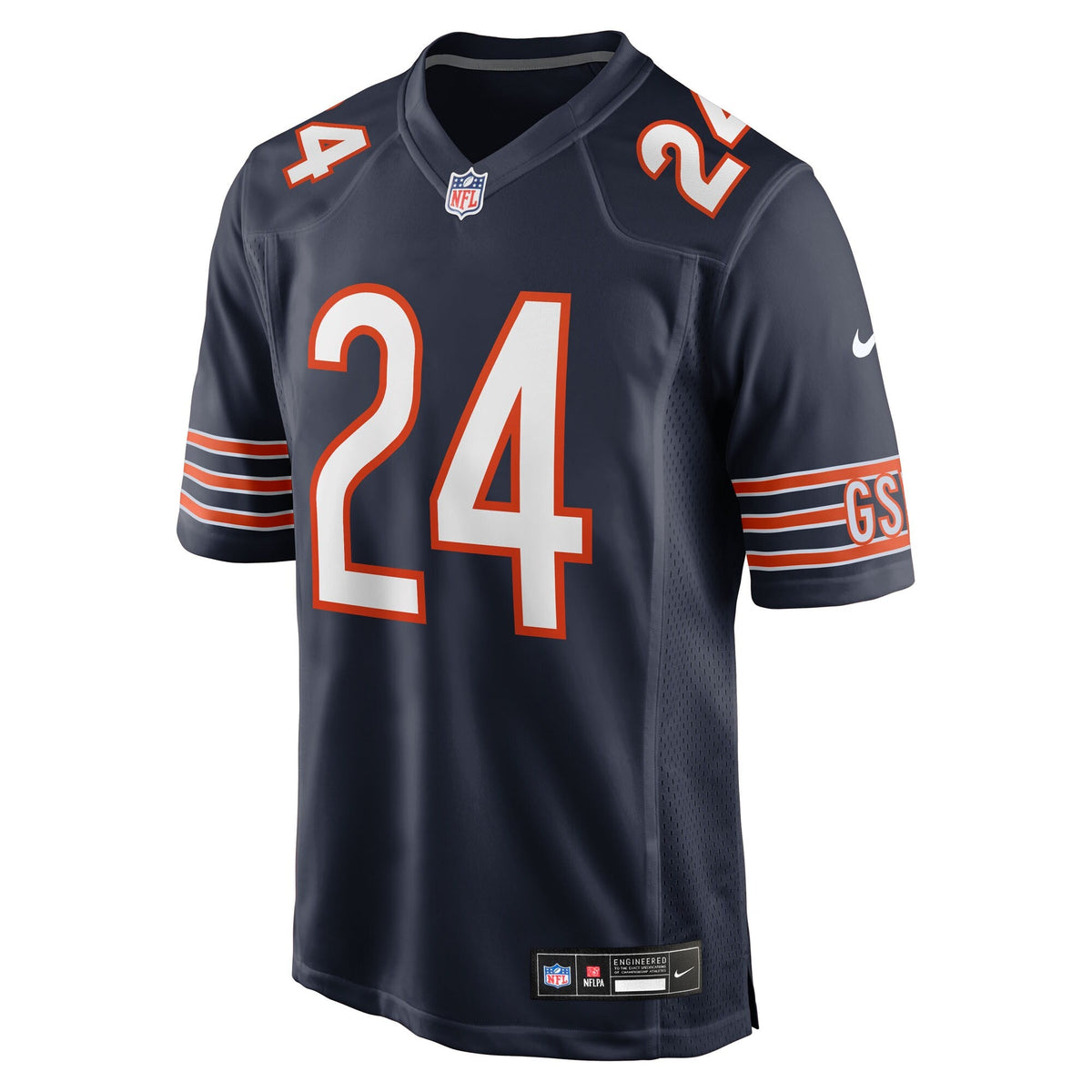 Chicago Bears Nick McCloud Navy Team Game Jersey product image 3, provided for visual reference and product detail review