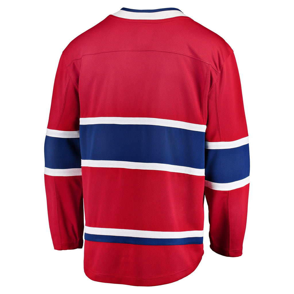 Montreal Canadiens Red Breakaway Home Jersey product image 4, provided for visual reference and product detail review