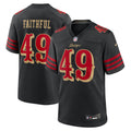 San Francisco 49ers The Faithful Black 2025 Rivalries Collection Game Jersey product image 1, provided for visual reference