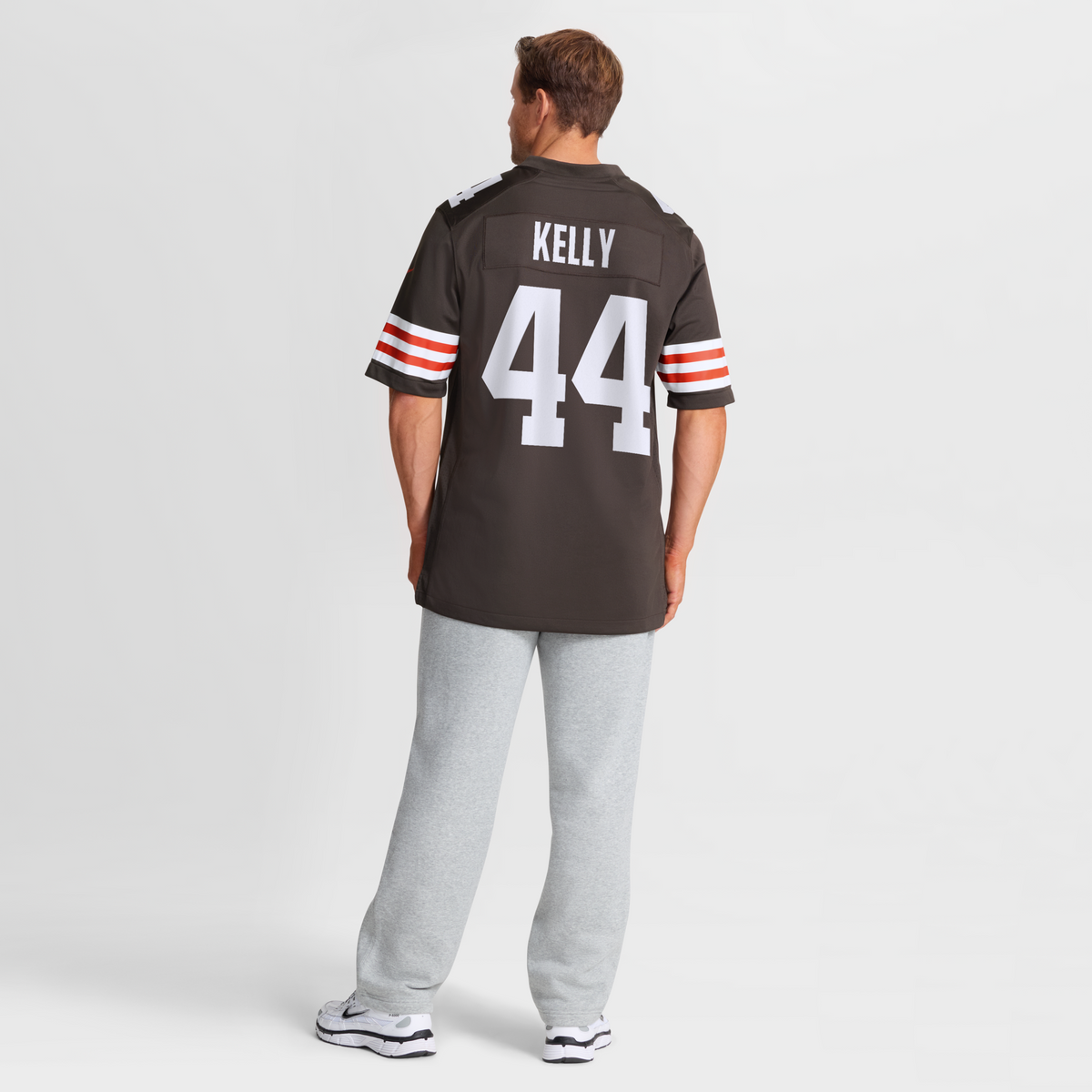Cleveland Browns Leroy Kelly Brown Game Retired Player Jersey product image 9, provided for visual reference and product
