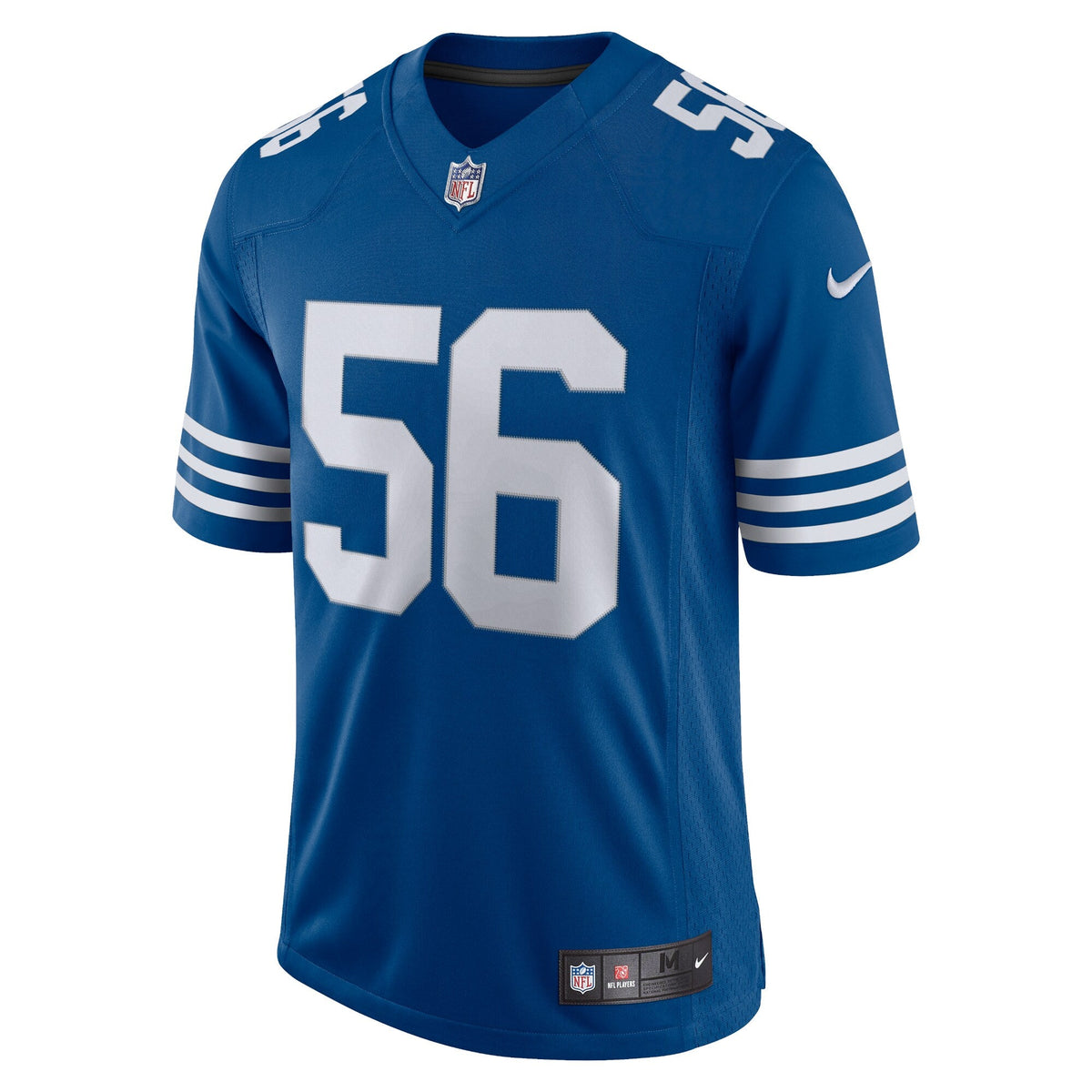 Indianapolis Colts Quenton Nelson Royal Alternate Vapor Limited Jersey product image 3, provided for visual reference and