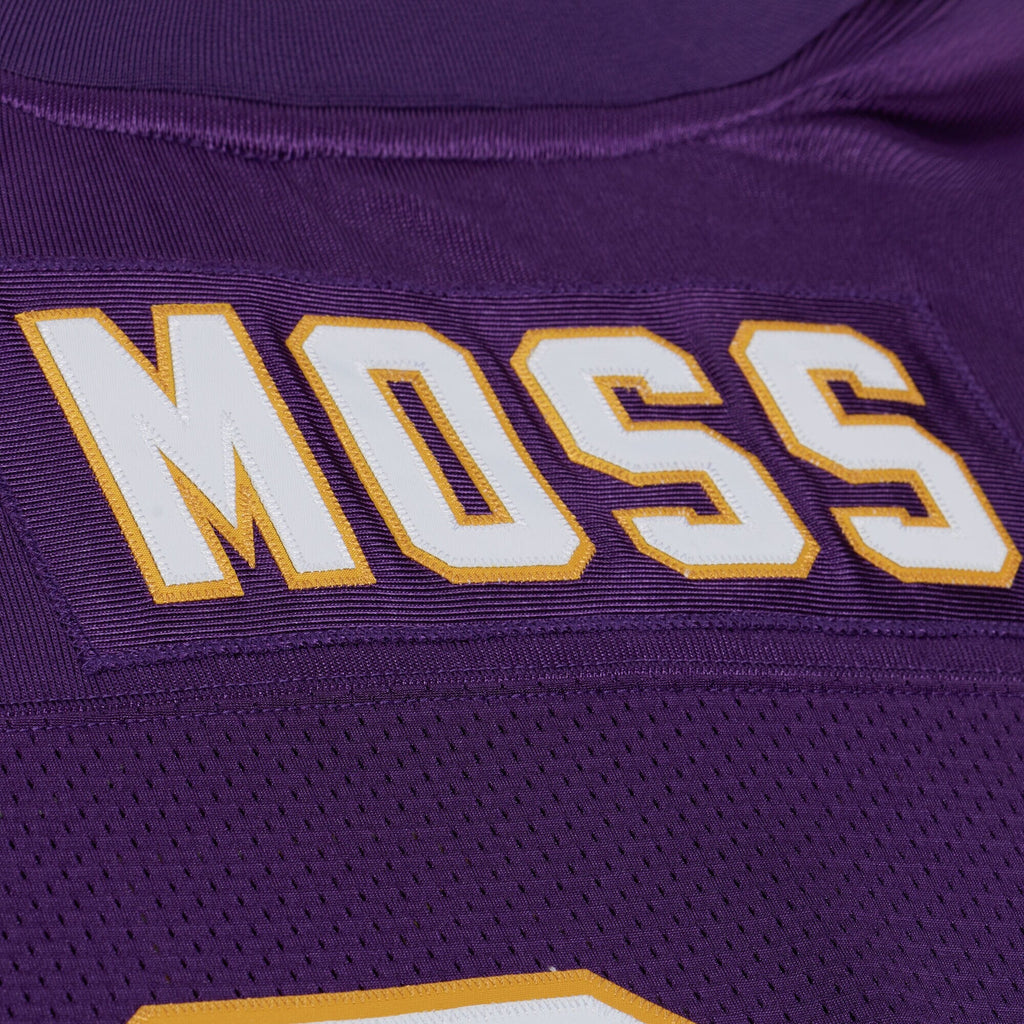 Minnesota Vikings Randy Moss Purple 2001 Authentic Throwback Jersey product image 8, provided for visual reference and