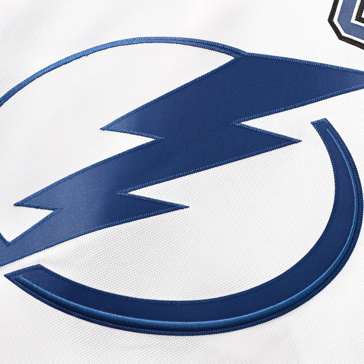 Tampa Bay Lightning Andrei Vasilevskiy White Away Premium Jersey product image 5, provided for visual reference and product