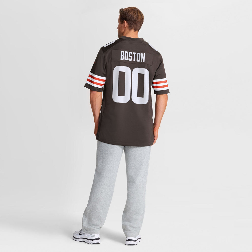 Cleveland Browns Denzel Boston Brown Game Jersey product image 6, provided for visual reference and product detail review