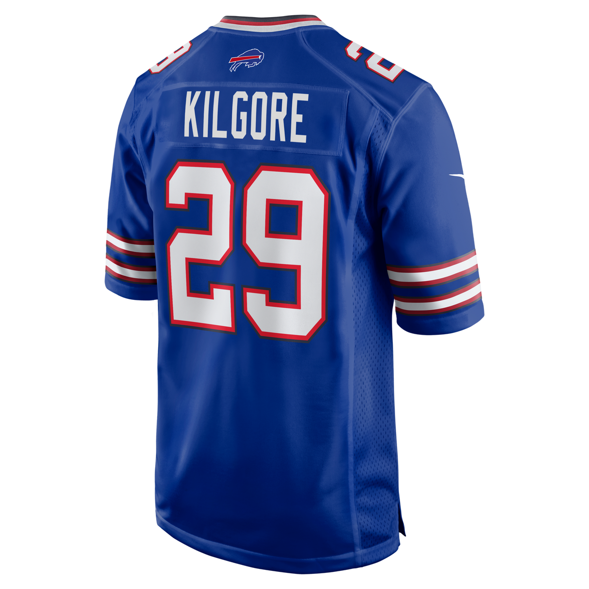Buffalo Bills Jalon Kilgore Royal Team Game Jersey product image 3, provided for visual reference and product detail review