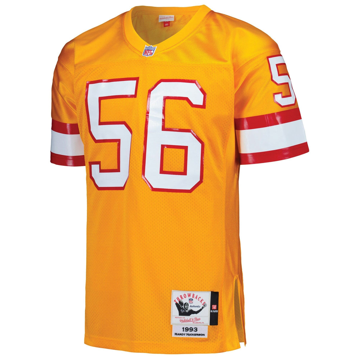 Tampa Bay Buccaneers 1993 Hardy Nickerson Orange Authentic Throwback Retired Player Jersey product image 3, provided for