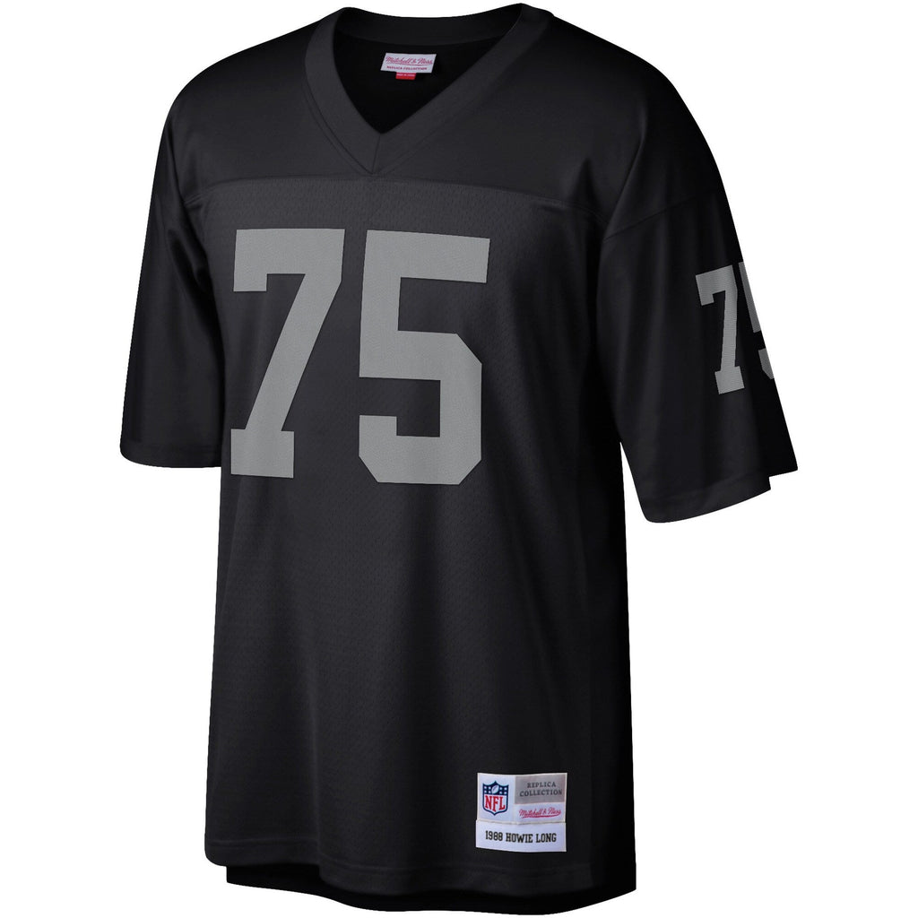 Las Vegas Raiders Howie Long Black Legacy Replica Jersey product image 3, provided for visual reference and product detail