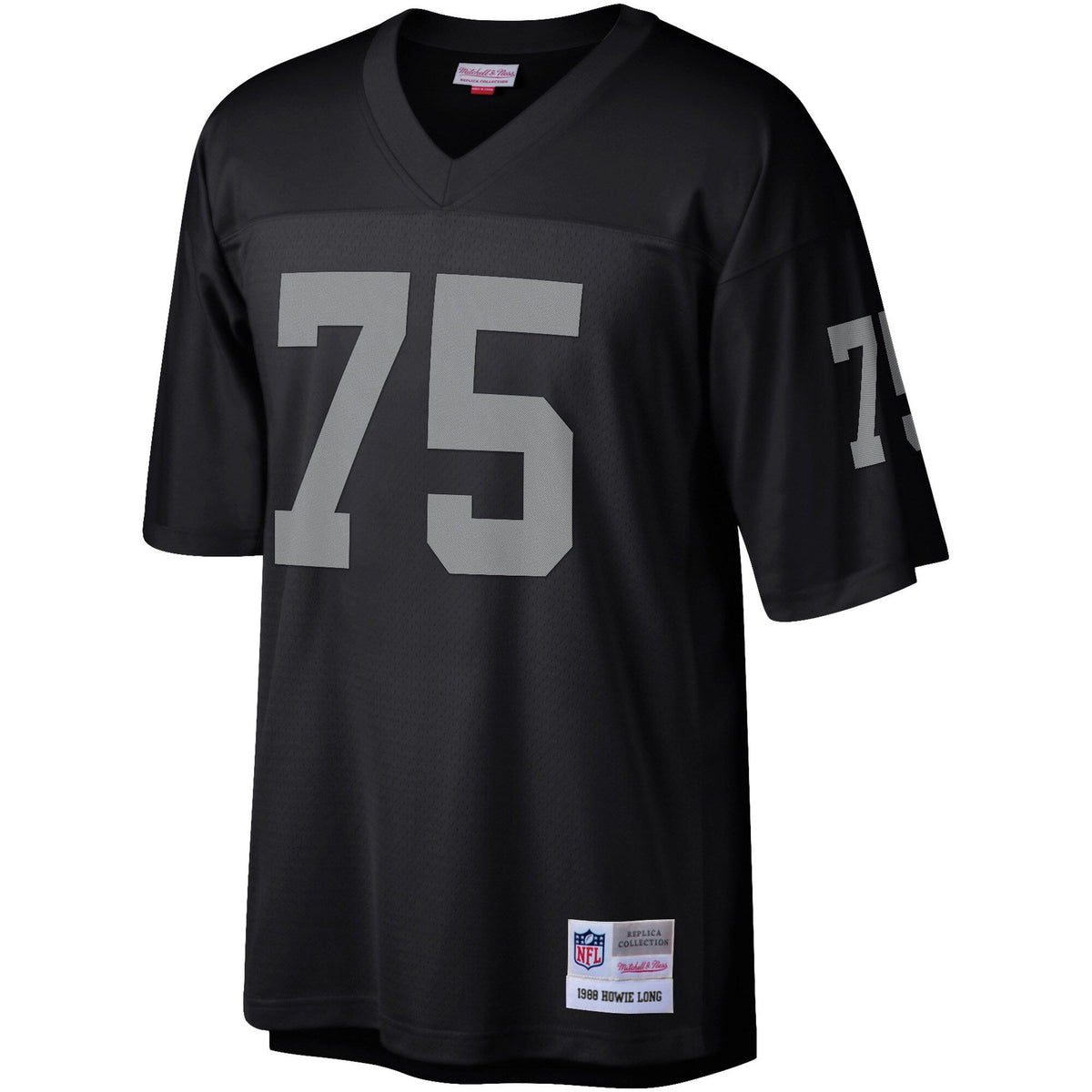 Las Vegas Raiders Howie Long Black Legacy Replica Jersey product image 3, provided for visual reference and product detail