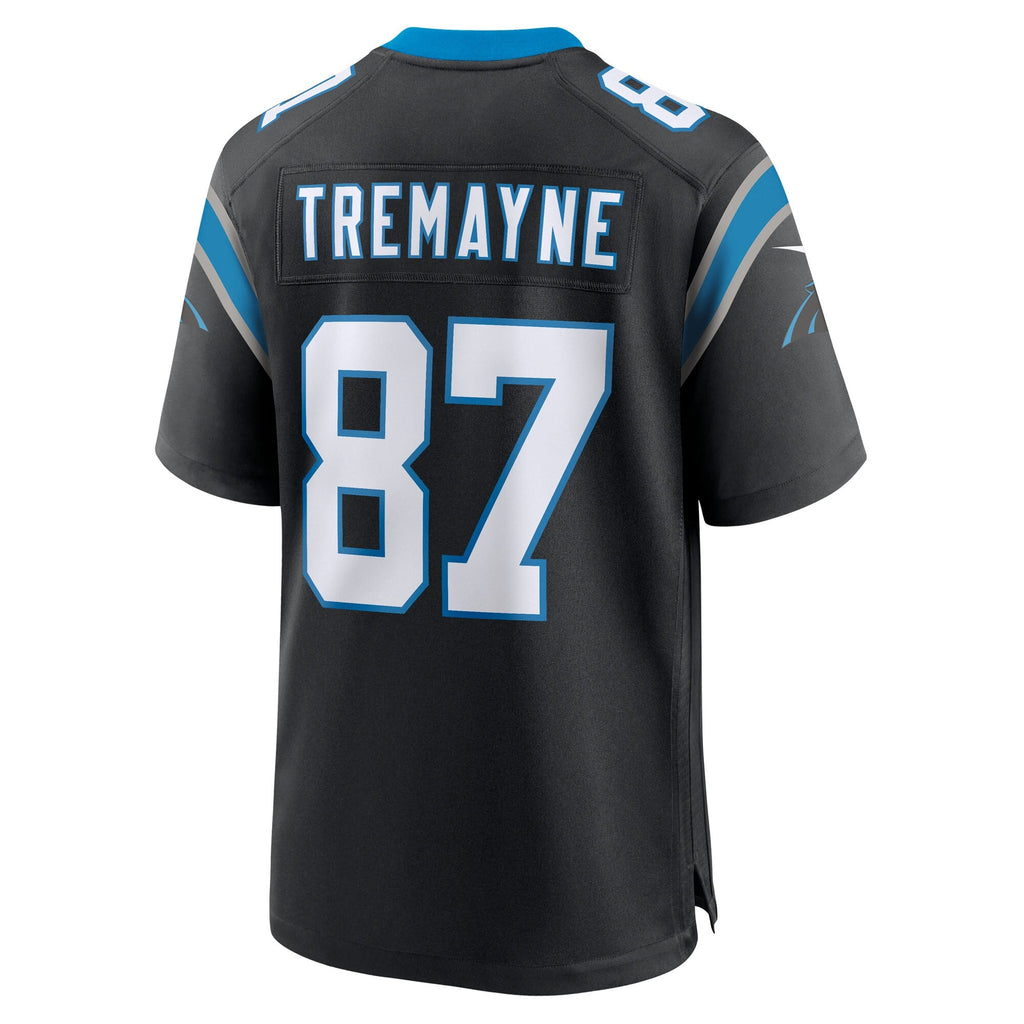 Carolina Panthers Brycen Tremayne Black Team Game Jersey product image 4, provided for visual reference and product detail