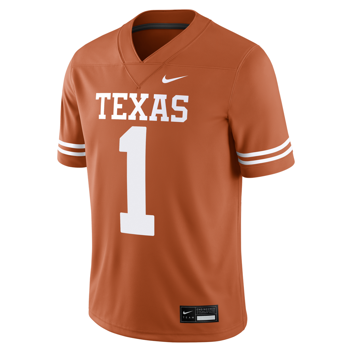 Ryan Wingo Texas Longhorns Game Football Jersey - Texas Orange product image 3, provided for visual reference and product