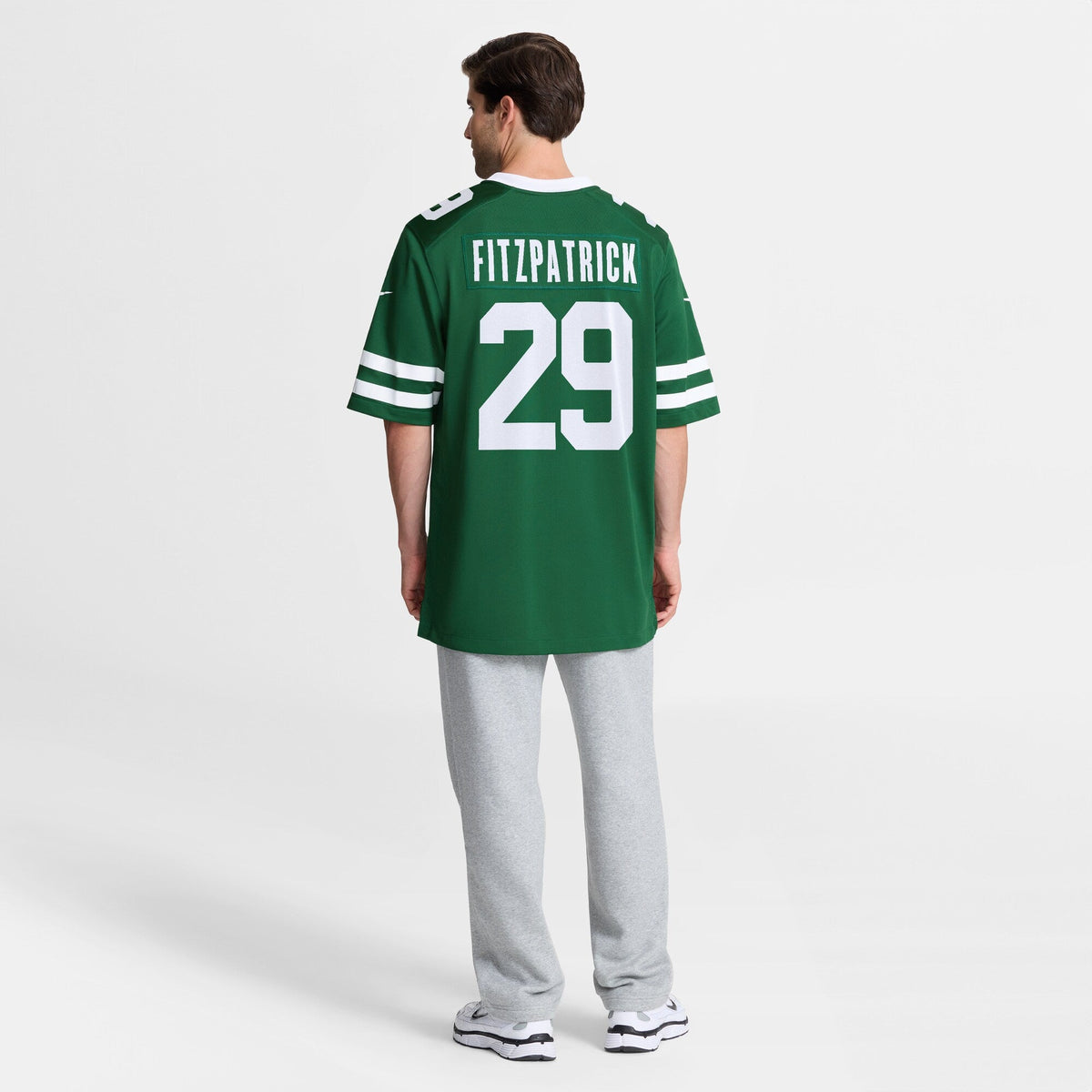New York Jets Minkah Fitzpatrick Legacy Green Game Jersey product image 4, provided for visual reference and product detail