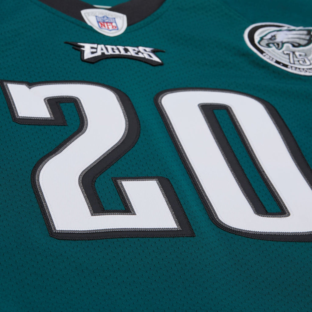 Philadelphia Eagles Brian Dawkins Green 2007 Authentic Throwback Retired Player Jersey product image 5, provided for visual