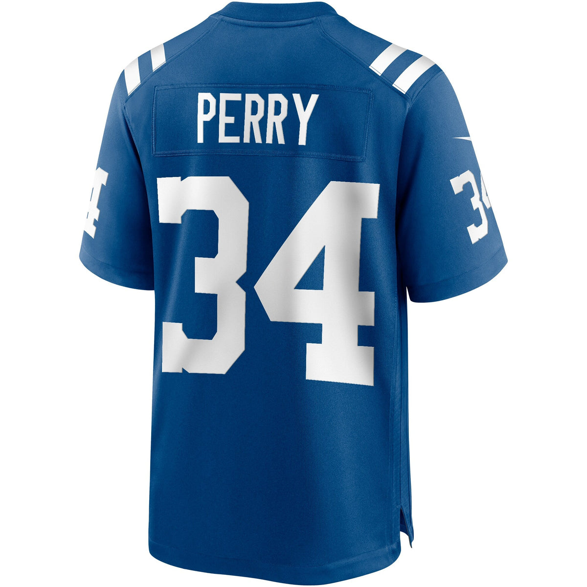 Indianapolis Colts Joe Perry Royal Game Retired Player Jersey product image 4, provided for visual reference and product