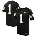 #1 Missouri Tigers 100th Anniversary Replica Football Jersey - Black product image 1, provided for visual reference and