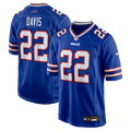 Buffalo Bills Ray Davis Royal Game Jersey product image 1, provided for visual reference and product detail review