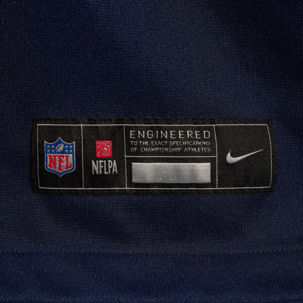 Denver Broncos Jaleel McLaughlin Navy Alternate Game Jersey product image 7, provided for visual reference and product