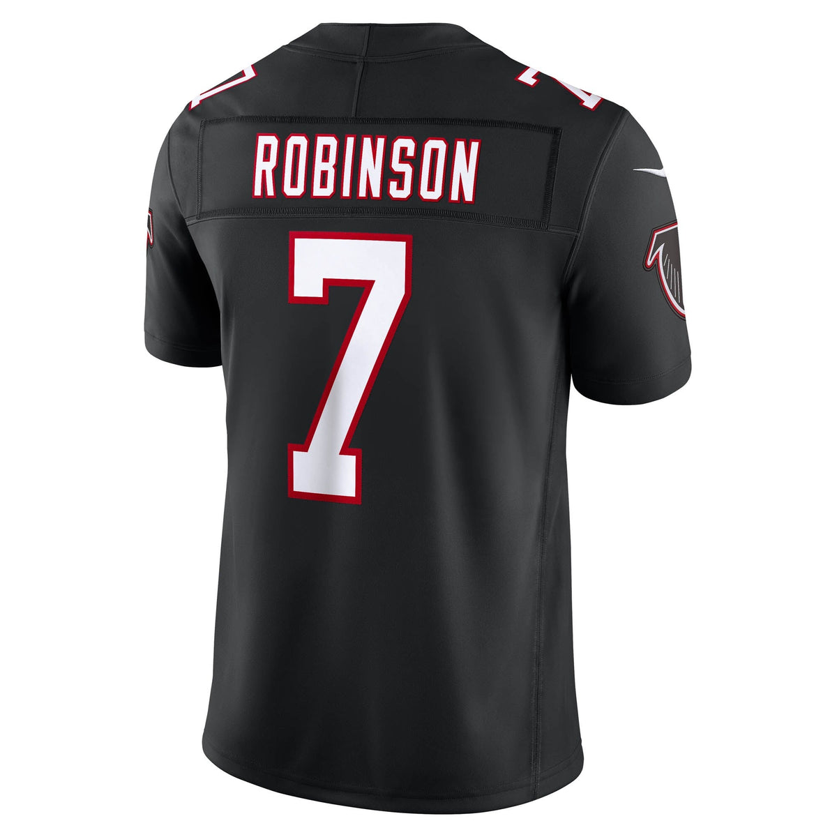 Atlanta Falcons Bijan Robinson Black Alternate Throwback Vapor F.U.S.E. Stitched Limited Jersey product image 4, provided