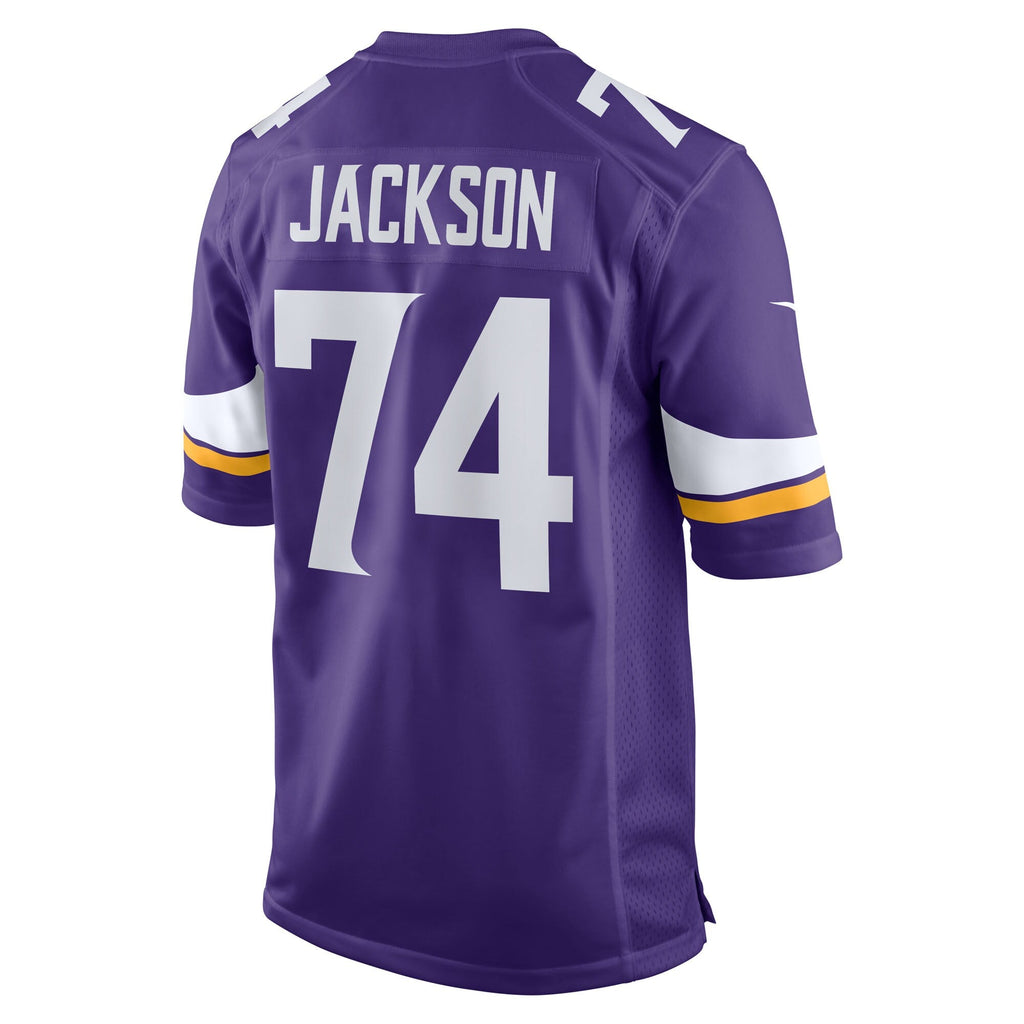 Minnesota Vikings Donovan Jackson Purple Game Player Jersey product image 3, provided for visual reference and product