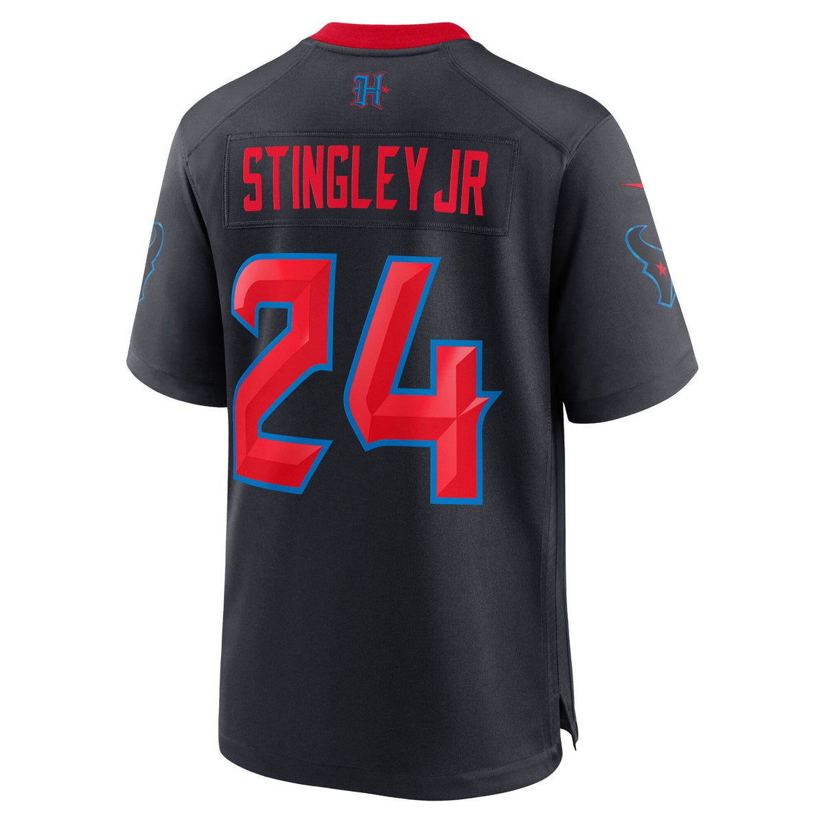 Houston Texans Derek Stingley Jr. Navy 2nd Alternate Game Jersey product image 4, provided for visual reference and product