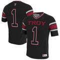 Troy University Trojans Lightweight Collegiate Football Blackout Fashion Jersey product image 1, provided for visual