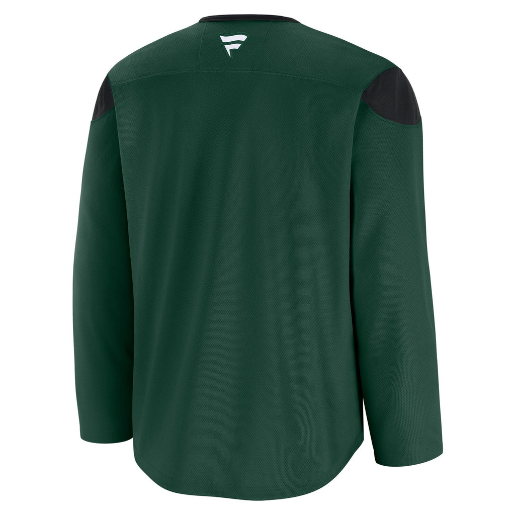 Minnesota Wild Green Practice Jersey product image 4, provided for visual reference and product detail review