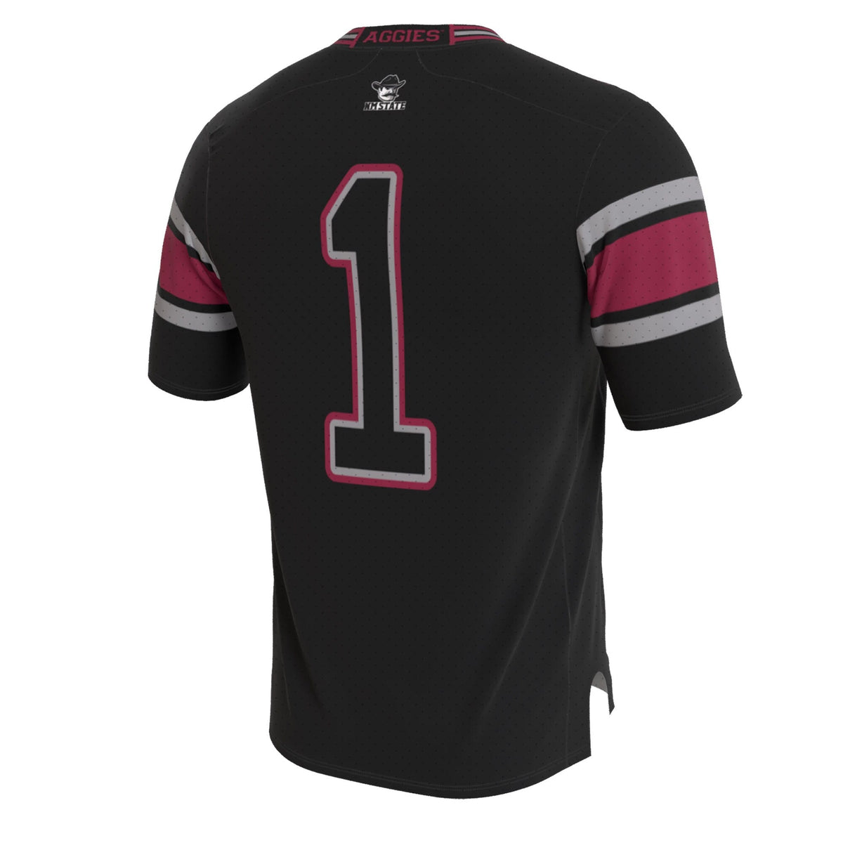 New Mexico State Aggies Lightweight Collegiate Football Blackout Fashion Jersey product image 4, provided for visual