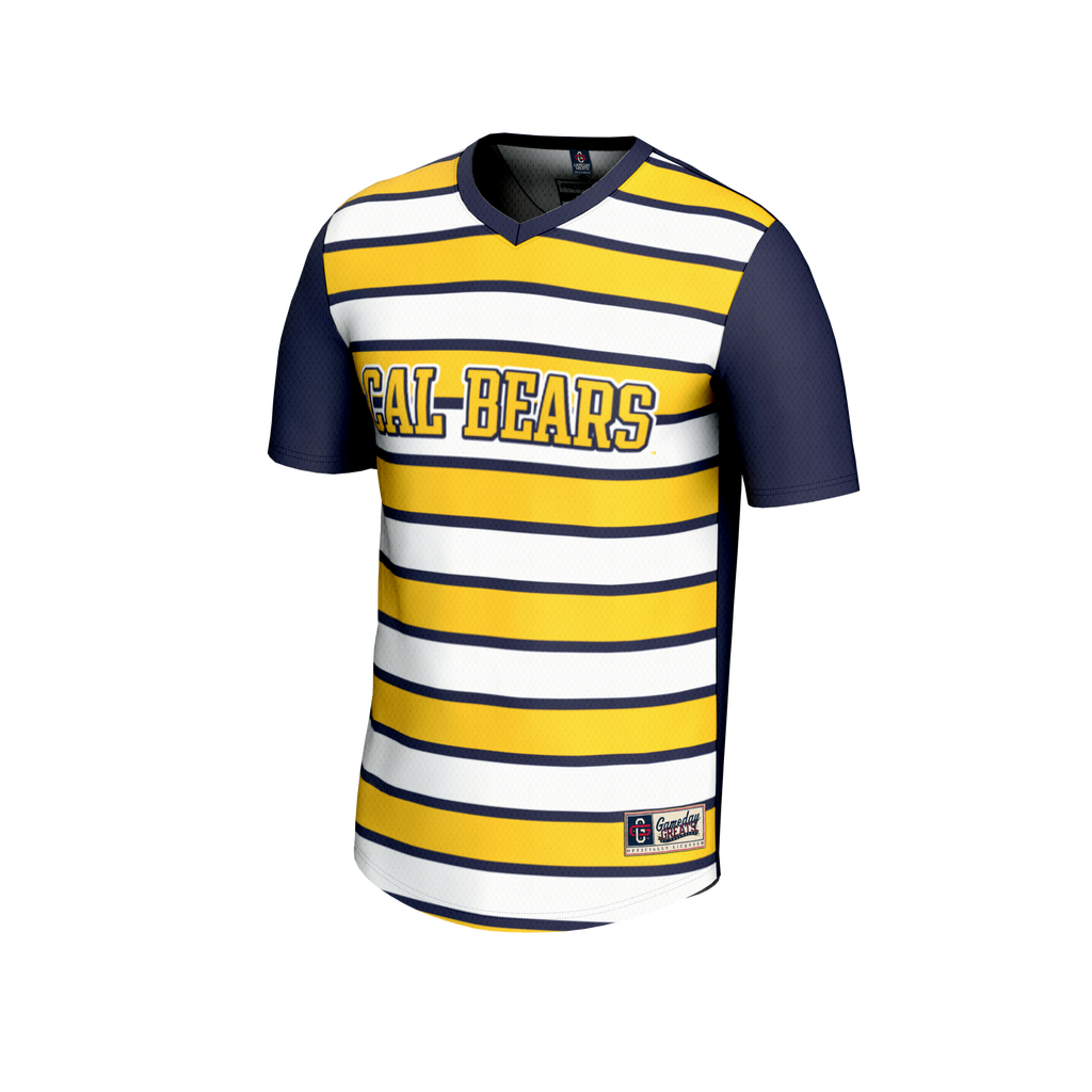 Cal Bears Collegiate Soccer NIL Pick-A-Player Fashion Jersey - Navy/Gold product image 3, provided for visual reference and