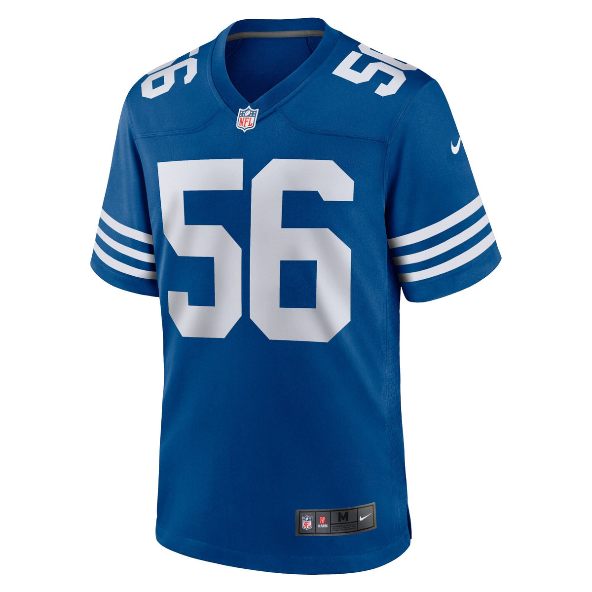 Indianapolis Colts Quenton Nelson Royal Alternate Game Jersey product image 3, provided for visual reference and product