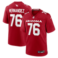 Arizona Cardinals Will Hernandez Cardinal Team Game Jersey product image 1, provided for visual reference and product detail