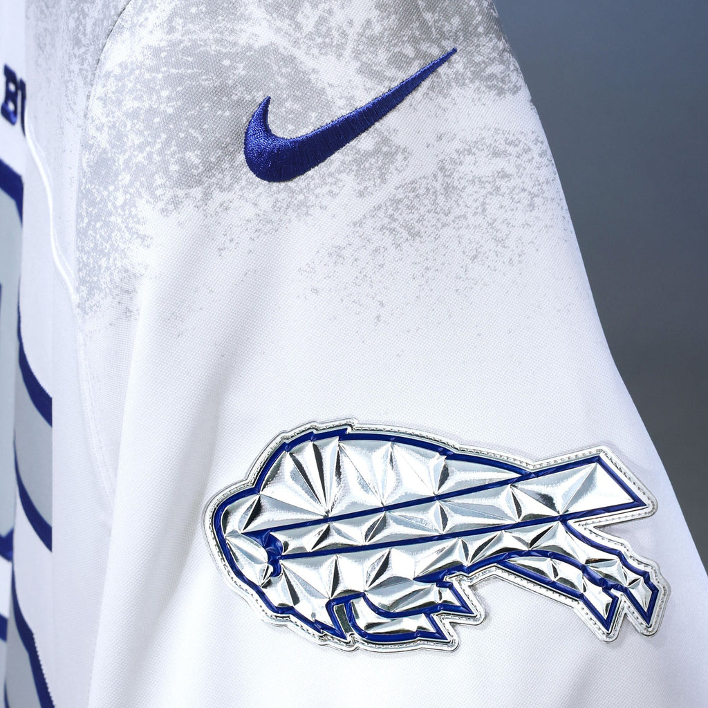 Buffalo Bills Khalil Shakir White 2025 Rivalries Collection Stitched Limited Jersey product image 7, provided for visual