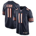 Chicago Bears Case Keenum Navy Team Game Jersey product image 1, provided for visual reference and product detail review
