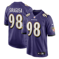 Baltimore Ravens Tony Siragusa Purple Game Retired Player Jersey product image 1, provided for visual reference and product