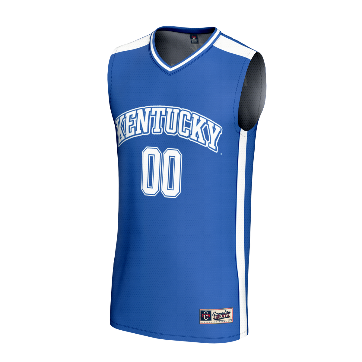 Kentucky Wildcats Lightweight Collegiate Basketball NIL Pick-A-Player Fashion Jersey - Royal product image 3, provided for
