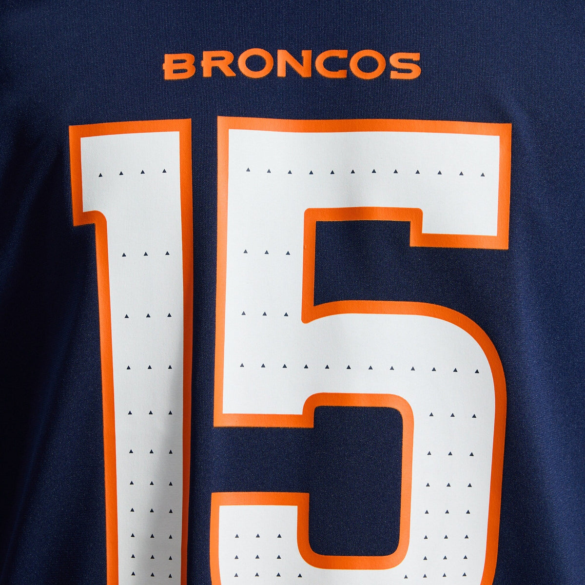 Denver Broncos Nik Bonitto Navy Alternate Game Jersey product image 12, provided for visual reference and product detail