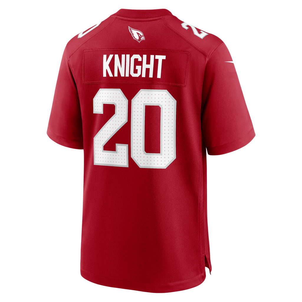 Arizona Cardinals Zonovan Knight Cardinal Team Game Jersey product image 3, provided for visual reference and product detail