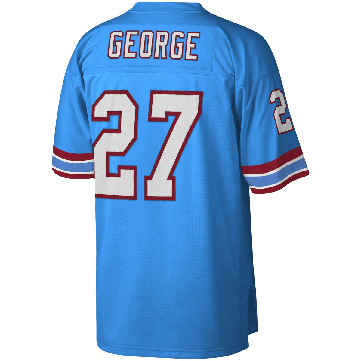 Houston Oilers Eddie George Light Blue Legacy Replica Jersey product image 4, provided for visual reference and product