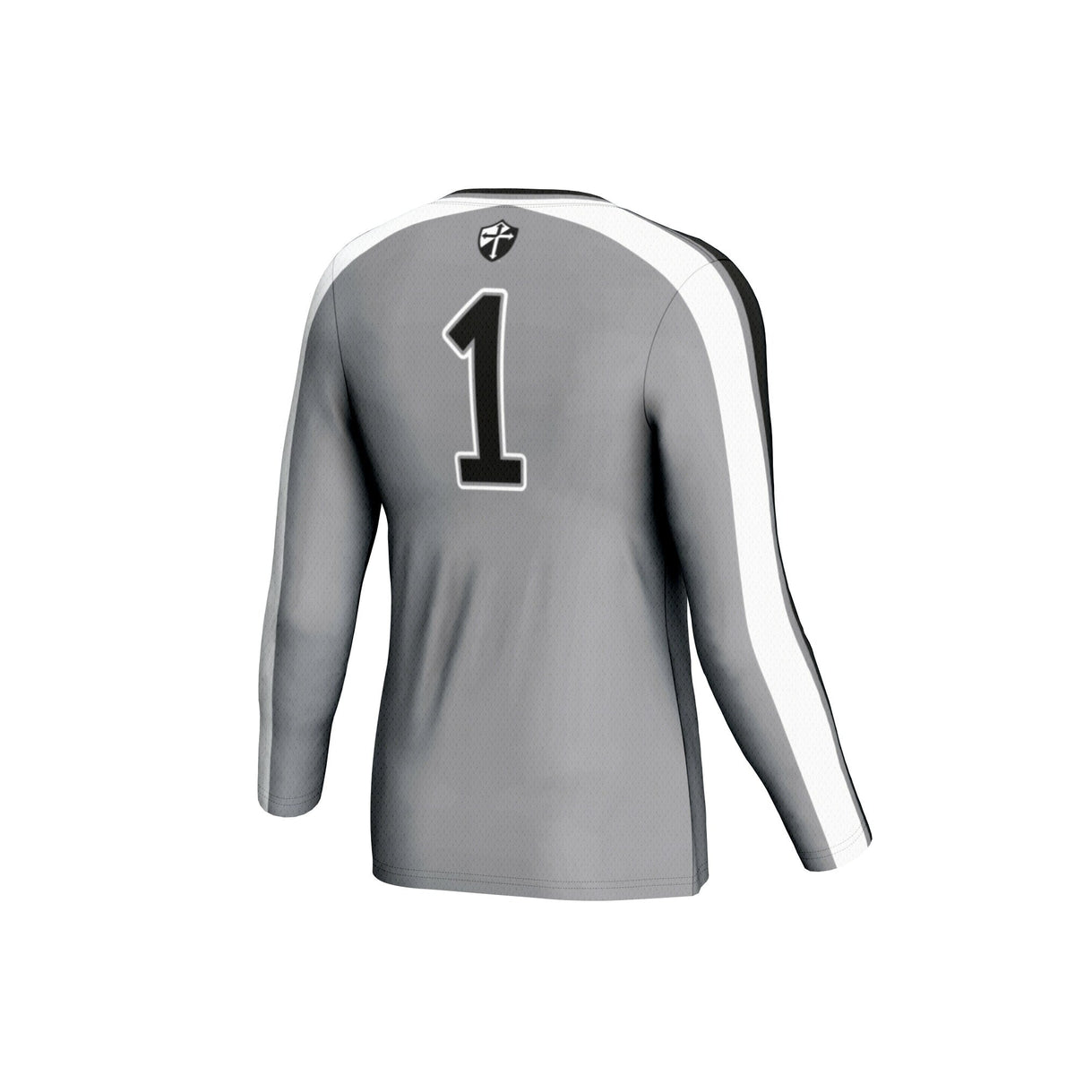 Providence Friars #1 Lightweight Volleyball Fashion Jersey - Silver product image 4, provided for visual reference and