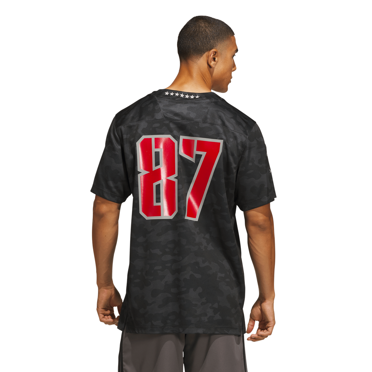 #87 NC State Wolfpack Honor & Support Premier Strategy Jersey - Black product image 3, provided for visual reference and