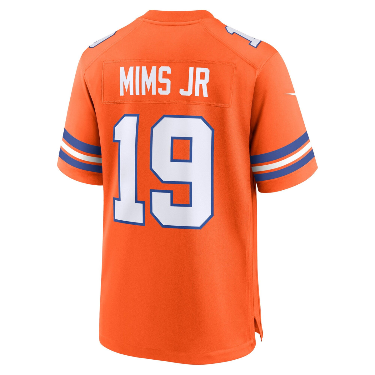 Denver Broncos Marvin Mims Jr Orange Mile High Collection 1977 Throwback Player Game Jersey product image 4, provided for
