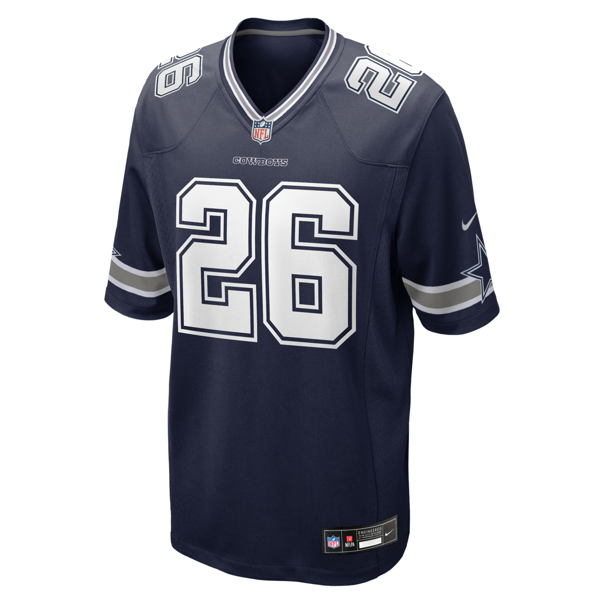Dallas Cowboys DaRon Bland Navy Game Jersey product image 2, provided for visual reference and product detail review