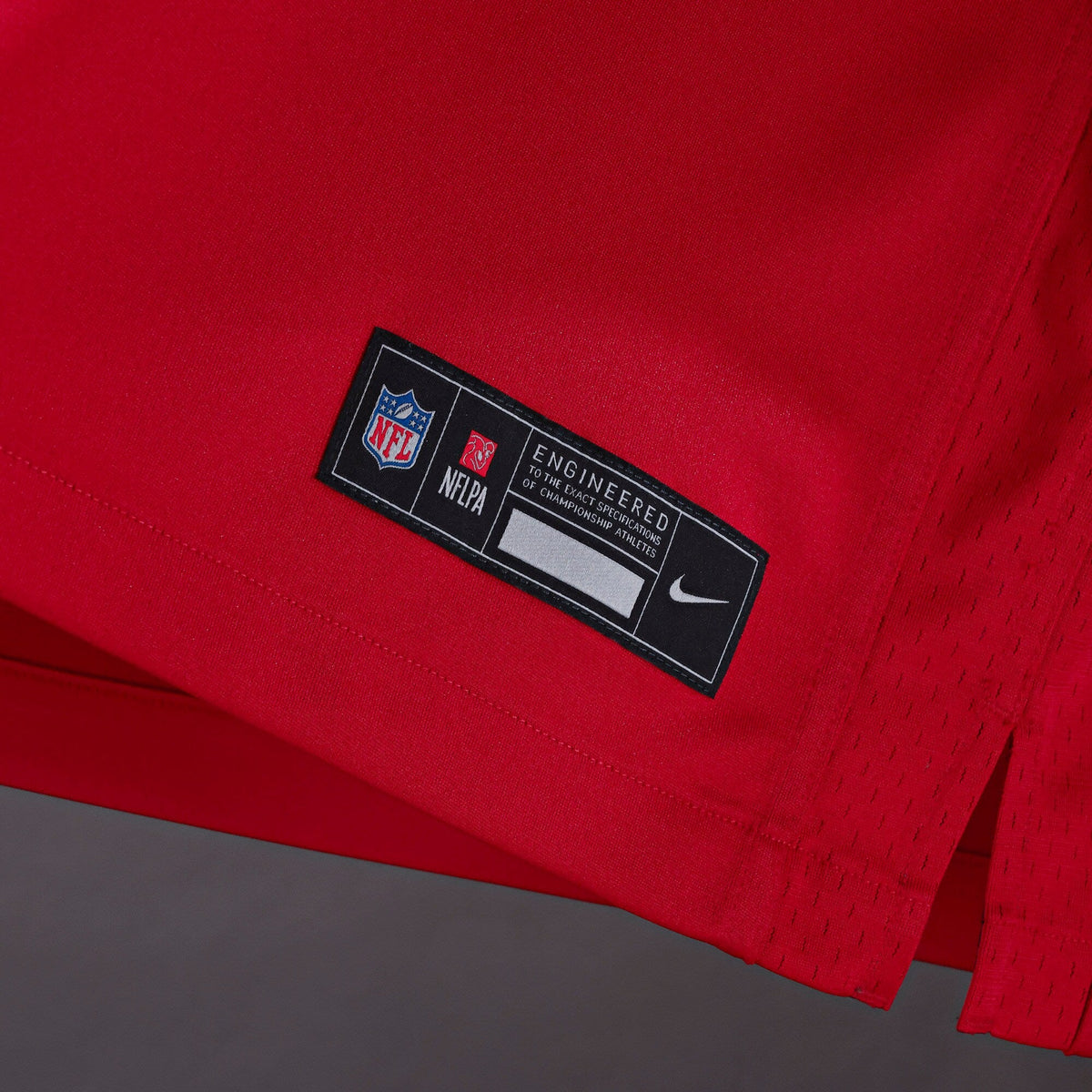 Atlanta Falcons Kyle Pitts Sr. Red Game Jersey product image 8, provided for visual reference and product detail review