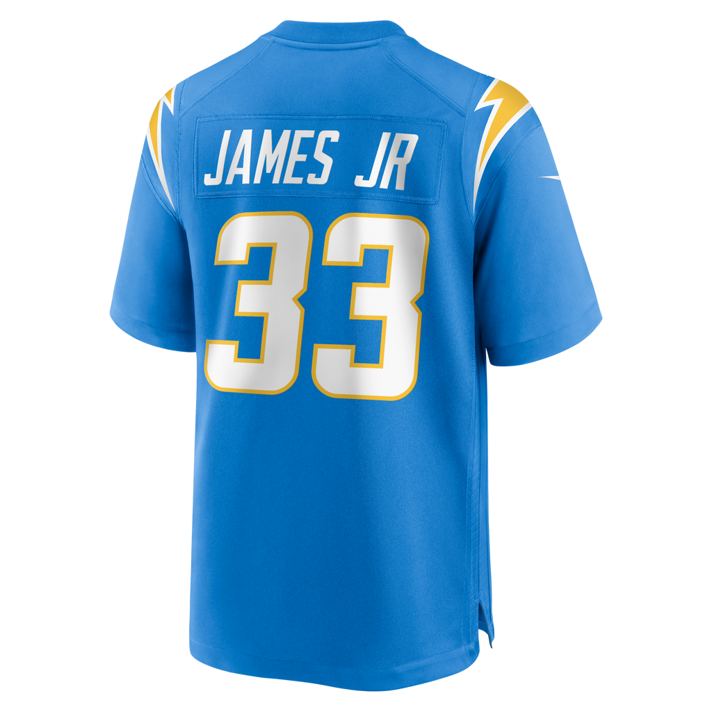 Los Angeles Chargers Derwin James Powder Blue Game Player Jersey product image 3, provided for visual reference and product