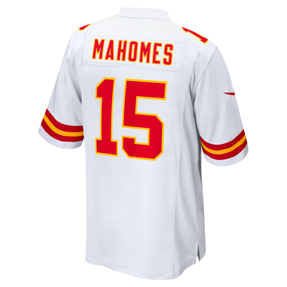 Kansas City Chiefs Patrick Mahomes White Game Jersey product image 8, provided for visual reference and product detail review